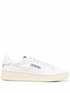 Autry Logo-Print Sneakers - 8 - White